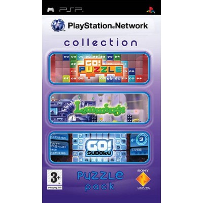PlayStation Network Collection Puzzle Pack (Go! Puzzle, Go! Sudoku, Lemmings) [PSP, русская версия]